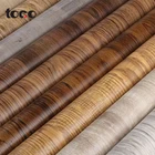 TOCO Wood Grain Contact Paper Lowes Self Adhesive Film Furniture Laminating White Pvc Edge Banding For Mdf