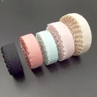 Wavy edging plush bra elastic bands for underwear