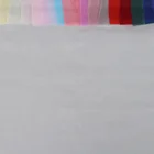 Garment textiles stock dyed woven material fabrics white organza fabric 2019