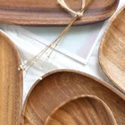 Design Plates New Design Tableware Acacia Wholesale Wooden Plates