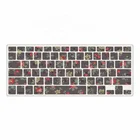 Custom Printing Laptop Keyboard Protector Dustproof Waterproof Rubber Skin Cover for Macbook