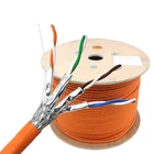 Cat7 sftp シールド lan cat7a 1200mhz 22awg 23awg 1000mhz lszh CAT6A UFTP FFTP FUTP CPR Bca Dca Eca ネットワーク cat 6A 7 7a ケーブル