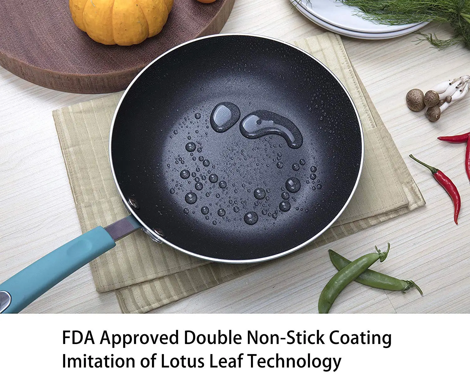 new technology double nonstick coating ptfe pfoa