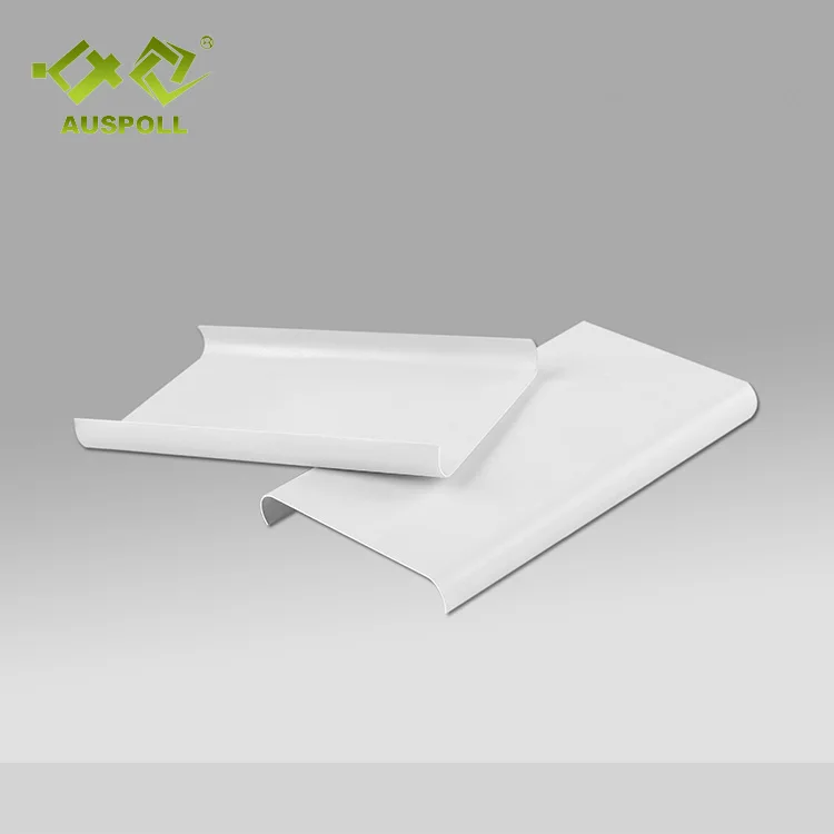 Flexible Operation Aluminum U-shaped Ceilings U Type Profile Strip Suspended Ceiling for Interior Decoration