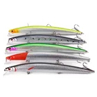 Sea fishing minnow lure artificial 18cm 23g bassmaster ABS hard lure