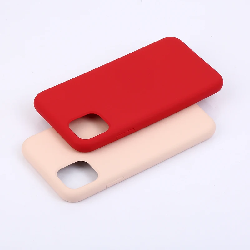 2019 cell phone Cover For iphone 11 silicon case soft touch with candy color for iphone 11 case.jpg