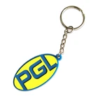 World cup football team clothes Soft PVC Keychains/Key ring