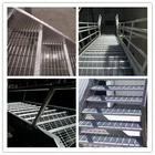 steel grating hot dipped galvanized steel bar grating stair treads
