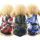 Dog Clothes New Dog Cat Camouflage Puppy T-shirt Jacket Pet Clothes Winter Clothing
