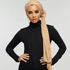 Scarves Wholesale Polyester Chiffon Shawl Scarf Muslim Woman 83 Colours Bubble Chiffon Hijab Scarf