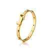 BAOYAN Gold Color Stainless Steel Belt Bangles For Women