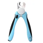 Pet Cat Dog Nail Clippers and Trimmer With Safety Guard to Avoid Over-cutting