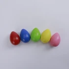 2020 Hot products Colourful School Teaching aids mini percussion musical baby plastic egg shakers percussion