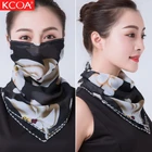 Summer Silk Chiffon Neck Cover Face Hijab Scarf Bandana Women