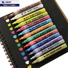 12/Colors/Set Acrylic Permanent Paint Marker pen for Ceramic Rock Glass Porcelain Mug Wood Fabric Canvas Painting