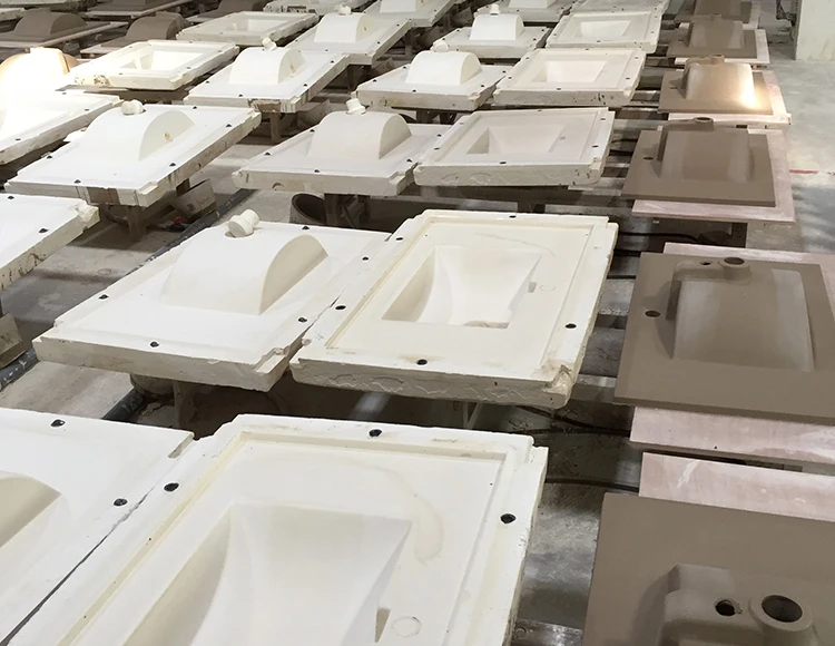 TARPUL 2023 New Design Lavabo White Ceramic Rectangle Wash Basin Restroom Sink Bathroom Cabinet Wash Basin supplier