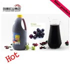 2020 Most Popular Grape Flavor Soda Carbonate Syrup Concentrate For Bubble Tea Raw Materials Recipe