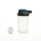 500ml sport water plastic bottle mineral water with handle