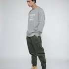 custom men hoodie pullover cotton sweatshirt
