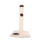 Wholesale china factory white funny hemp rope cat scratch post