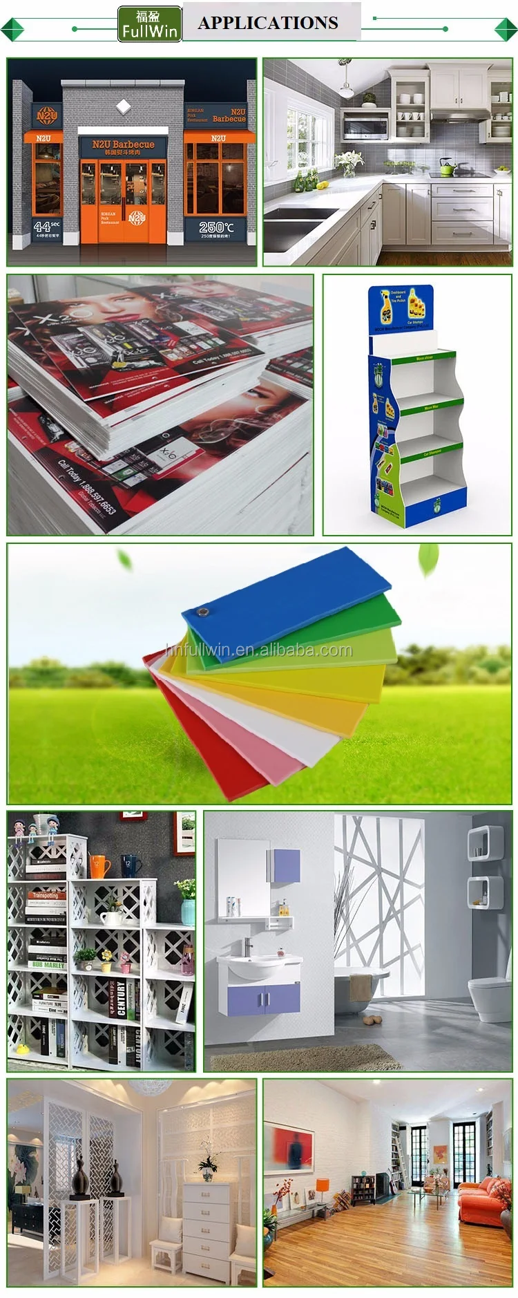Ferr foam board low price waterproof 4x8 sheet plastic plaswood board pvc panels
