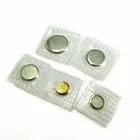 New design metal snap fasteners magnetic magnets lock clasp hidden buttons with PVC package for woman bag cover