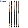 streamline design laminated shaft with brass radial joint inlay carom cue billiard pool cue