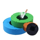 Amazon Colorful Custom Silicone Pocket Cigar Ashtray