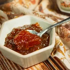 delicious sour and sweet loquat fruit jam