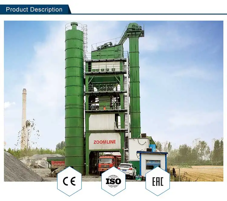 Asphalt mixing plant 40-320tph asphalt concrete mixer with factory price