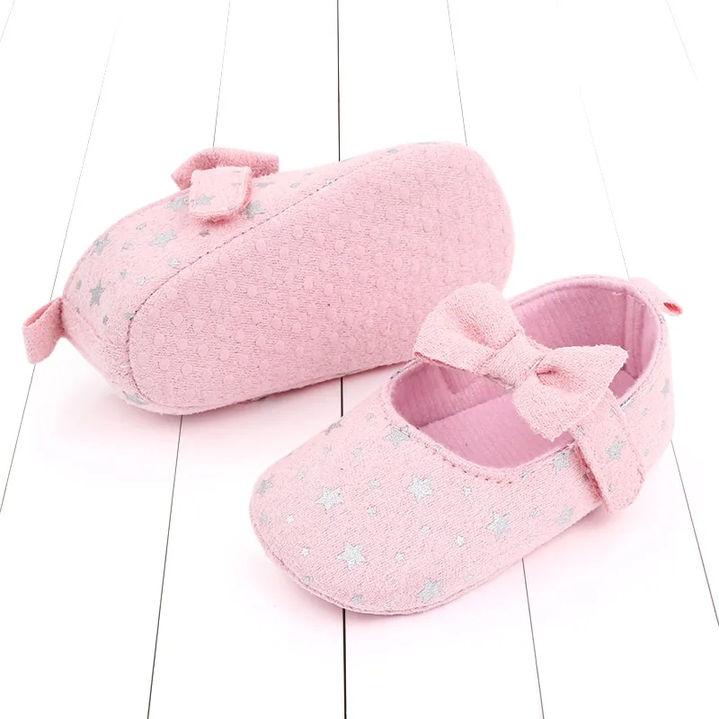 Spring&Autumn High Quality Soft Sole Princess Shoes Toddler Baby Girl Walking Shoes supplier
