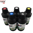 Factory price printing smoothly bright color imported raw materials uv printing ink for Epson XP600 TX800