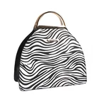 2020 Fashion Design Leather Tote Bag Leopard Zebra Handbags Ladies Shoulder Bag For Women