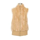Wool Blends knitted women sweat vest fashion ladies sling warm vest