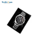 Small Moq Classic Black Rigid Cardboard Paper Watch Packaging Box