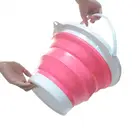 Bucket Wholesale Plastic Outdoor Fishing Portable Environmental Protection Silicone Folding Bucket