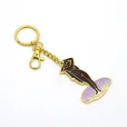 Longzhiyu Black Cat Key Chain Keychain Souvenir Chain Keyring