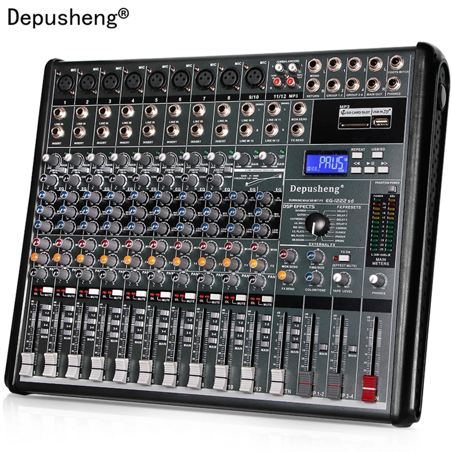 Depusheng Eg Sd Professional Built In Effects Reverb Mp Playback