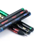 Black Hb Pencil Black Wooden Pencil Factory 2# Triangular Custom Black Wooden HB Pencil With Eraser