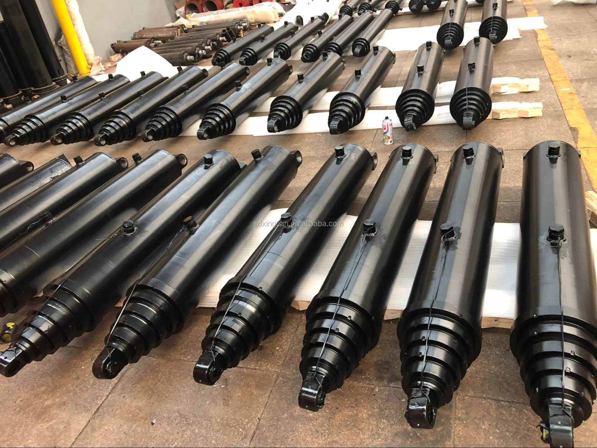 5 Stage Telescopic Hydraulic Cylinder For Tipper Truck Buy 5 Stage