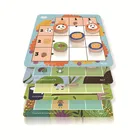 Packaging Customization China Manufacturer Children's Educational Board Game Forest Animals Logic Game