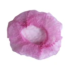 Elastic Round Hair Net Caps Non-Woven Head Buffant Caps Hair Covers Disposable Scrub Caps