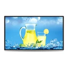 65 inch metal shell supermarket full hd decode split screen indoor lcd advertising player display