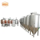 1000l red copper copper kettle brewery/brewing equipment steam for sale