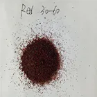 high hardness 30-45 mesh red garnet sand for blast