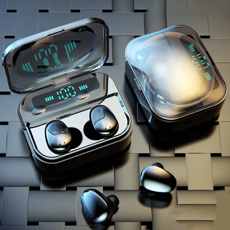 High Quality Best Sounds IPX5 Wireless Earpiece Headphones Earphones Wireless Earbuds with 2200mah Charging Case - ANKUX.COM