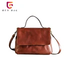 Hot Selling New Fashion Vintage Leather Handbag Bag Crossbody Bag Women