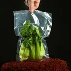 Co-extruded 3 side sealed vacuum packing bag/nylon retort pouch for frozen food with tear notch