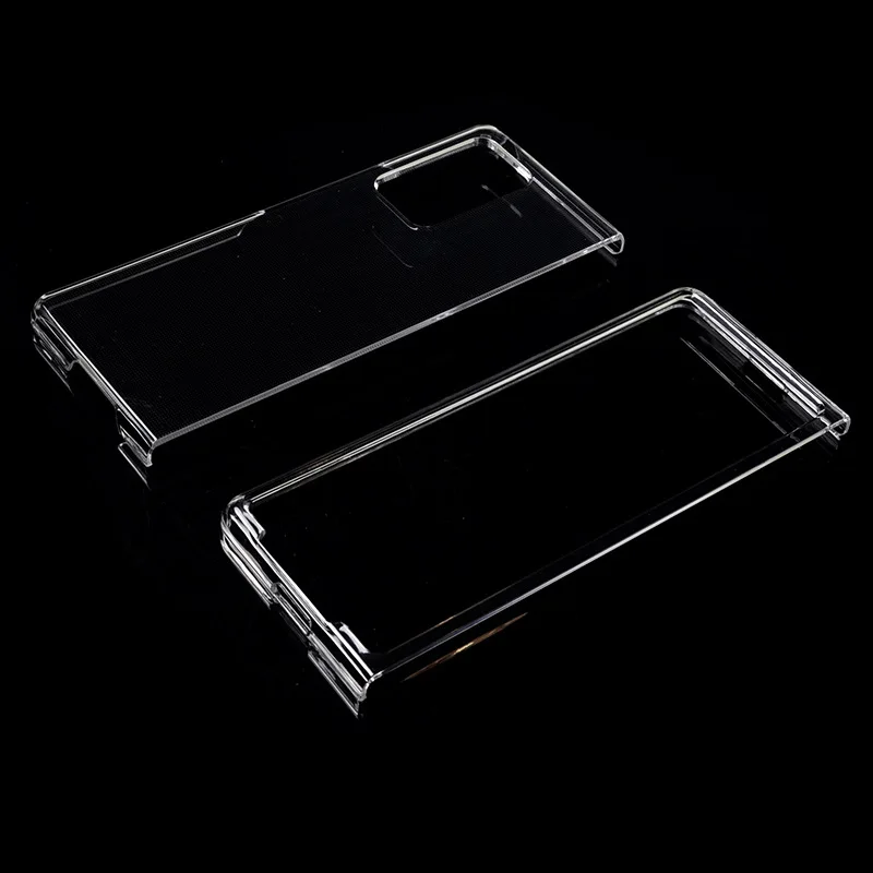 2020 New Phone Case Ultra-Thin Transparent Clear PC Hard Protective Case For Samsung Galaxy Z Fold 2 5G