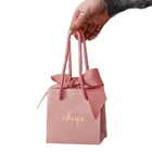 Gift Bags Gift Bag Small Pink Paper Gift Bags With Nice Ribbon Closure